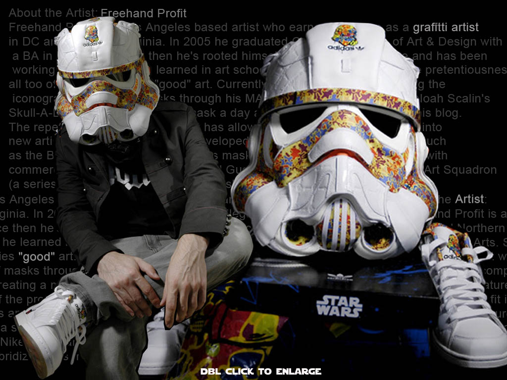 TSR – Featured Artist: Freehand Profit    “All Day I Dream About Stormtroopers”