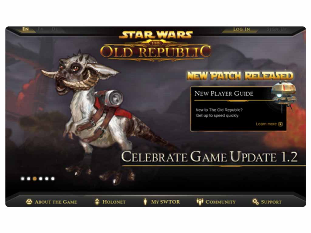 GAME REVIEW UPDATE: SWTOR-Patch 1.2