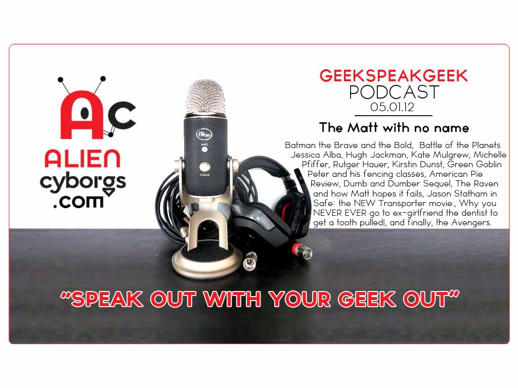 Geek Speak Geek Podcast – The Matt with no name!