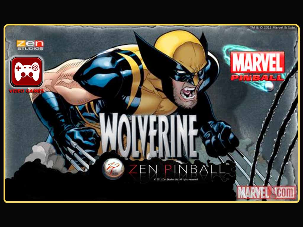 Mobile Games – Marvel Wolverine Pinball “ON SALE NOW!”