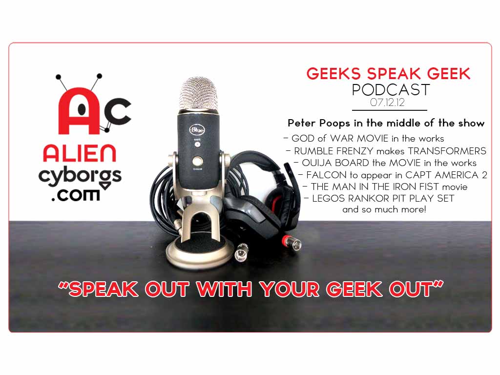 Geeks Speak Geek Podcast: 07.17.12 Peter Poops!