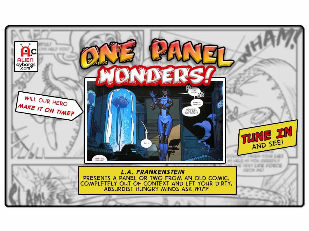 One Panel Wonders – Iron Man gives good brain