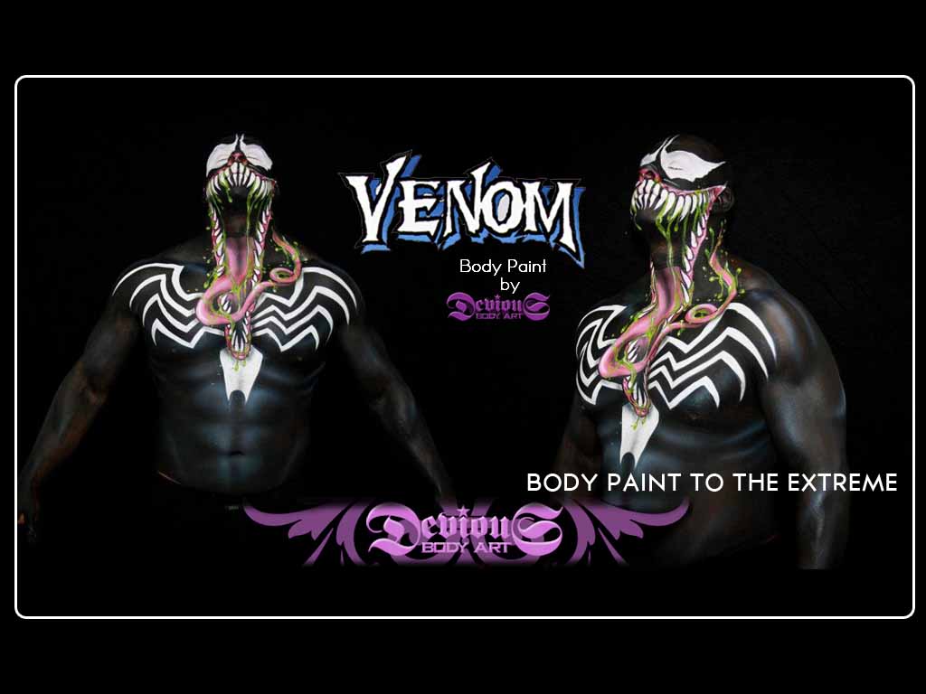Devious Studios: Body Painting on another level