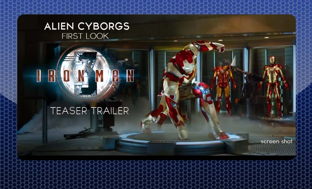 First Look at IRON MAN 3 Teaser Trailer