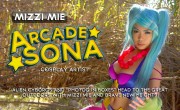 Mizzi Mie WOWS us as Arcade Sona from League of Legends