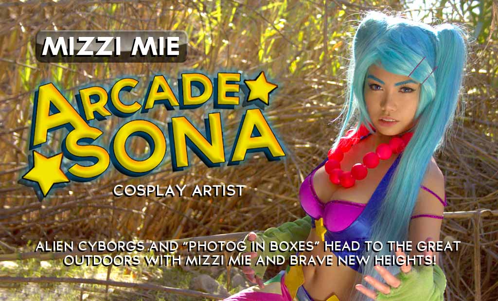 Mizzi Mie WOWS us as Arcade Sona from League of Legends
