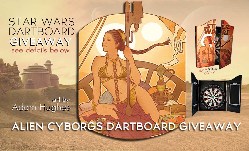 “Last Daughter Of Alderaan” Dartboard Giveaway