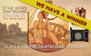 “Last Daughter Of Alderaan” Dartboard Giveaway Winner